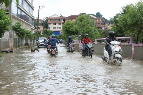 तीन घण्टामा यी स्थानमा भारी वर्षा